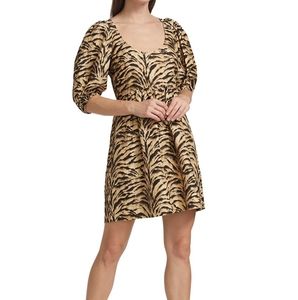 ba&sh Zola Printed Mini Dress
